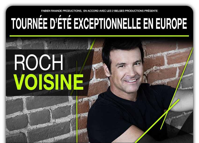 ROCH VOISINE en TOURNEE