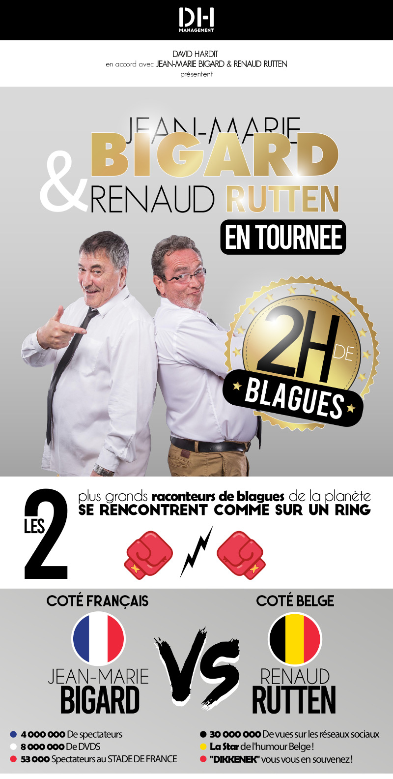 JEAN-MARIE BIGARD - 2H de Blagues en TOURNEE - Renseignements & Booking : cliquez ICI