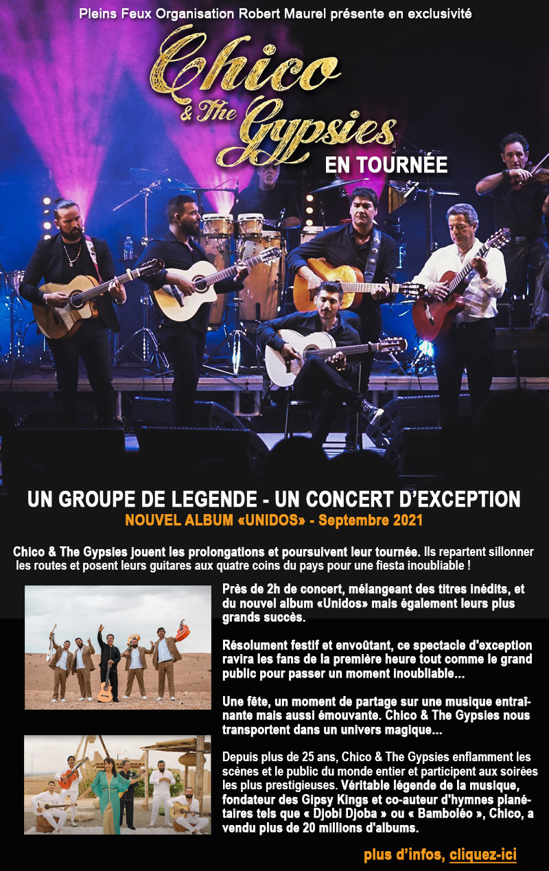 CHICO & THE GYPSIES NOUVELLE TOURNEE