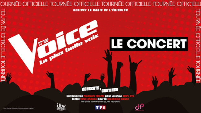 THE VOICE en TOURNEE - Programmez dans VOTRE VILLE