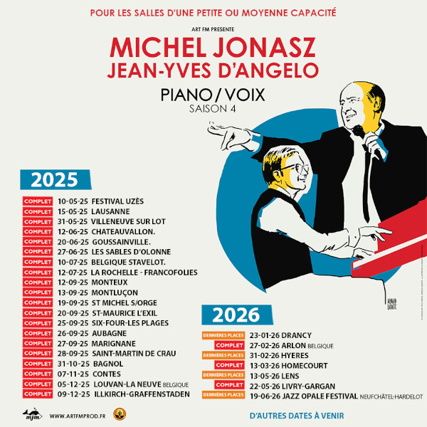 Michel JONASZ PIANO VOIX DATES