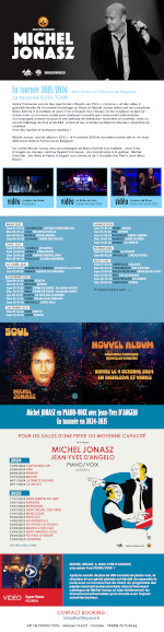 MICHEL JONASZ en TOURNEE 2025/26