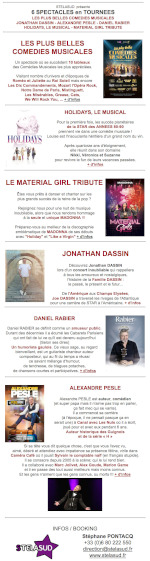 Alexandre PESLE - Jonathan DASSIN - Daniel RABIER - ... en TOURNEE